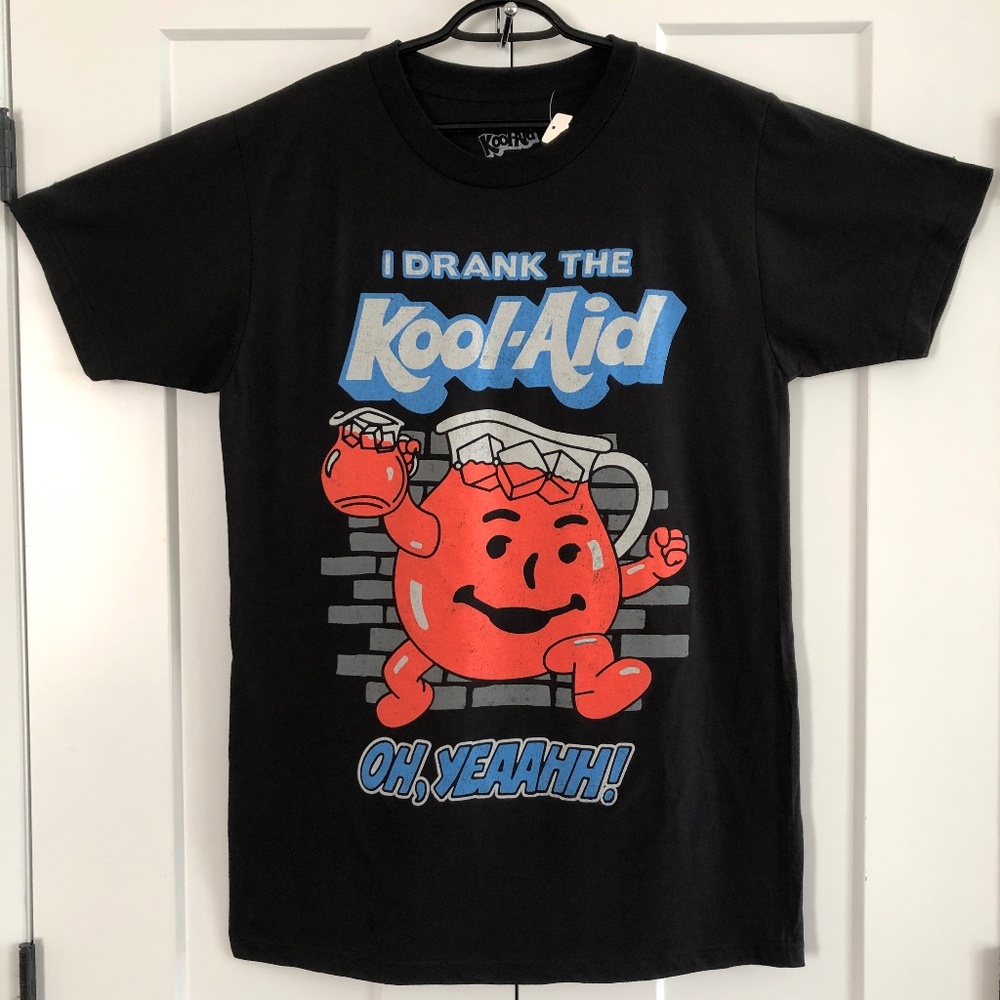 Kool-Aid, T-Shirt, I Drank The Kool-Aid, Oh Yeaahh! Mens Size LT, Large Tall NEW